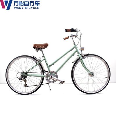 24 Inch Women'S Beach Cruiser Bike With Gears Six Speed