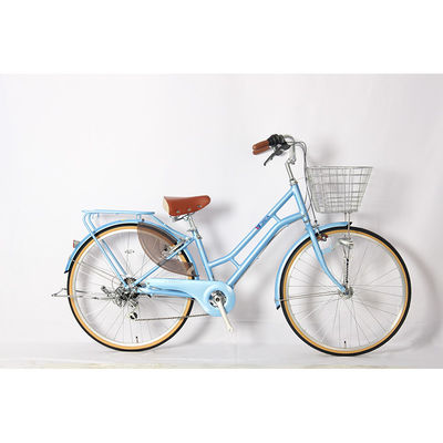 Non Rear Damper Steel City Bikes 26 Inch Commuter Bike Blue Pink Yellow