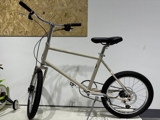 20 Inch Steel Frame Mens Hybrid City Commuter Bike With Single Speed