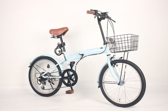 Antirust Chain Portable Folding Road Bike With Standard Configuration Level