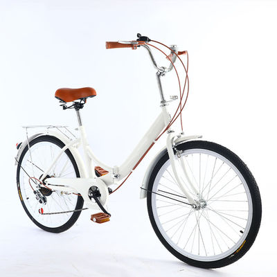 City Commuting Made Easy With Single Speed Carbon Steel City Bikes And Comfort Saddle