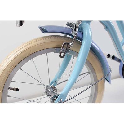 Childrens Carbon Steel Pneumatic Tire Bike With Training Wheels