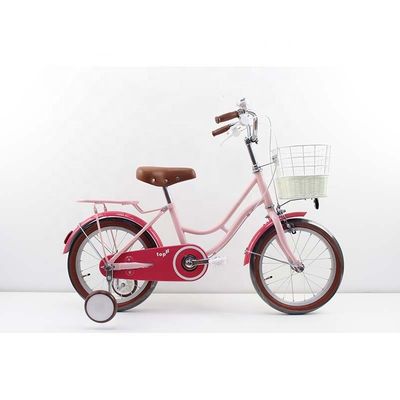 Hard Frame Single Speed Kids 12 Inch Bike With Stabilisers