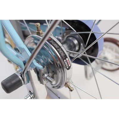 Childrens Carbon Steel Pneumatic Tire Bike With Training Wheels