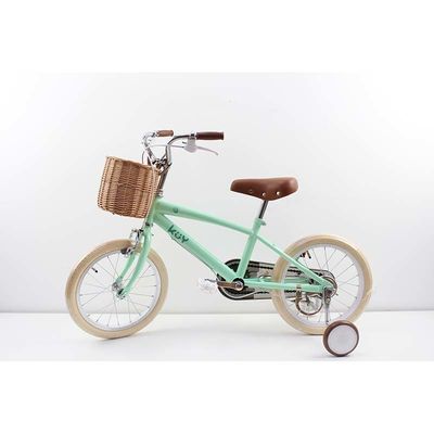 Kids Single Speed Carbon Steel Childrens Training Wheel Bike With Pneumatic Tires