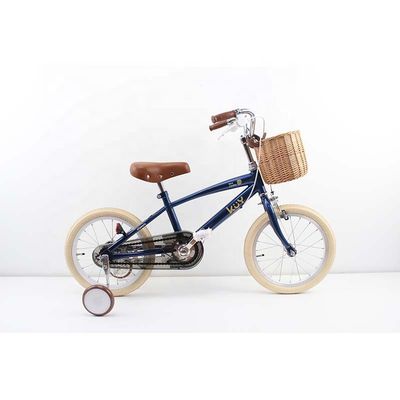 14/16/18/20 Inch Hard Carbon Steel Single Speed Childrens Bike With Training Wheels