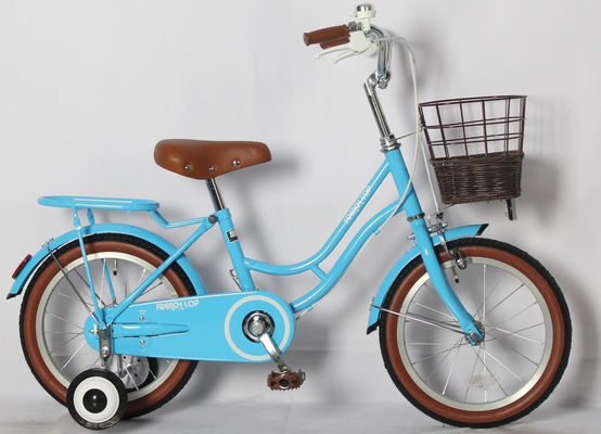 Lightweight 12 Inch Pedal Bike Pink Childrens Bike With Stabilisers