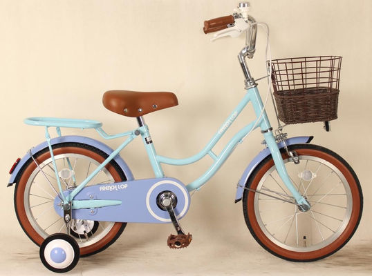 Lightweight 12 Inch Pedal Bike Pink Childrens Bike With Stabilisers