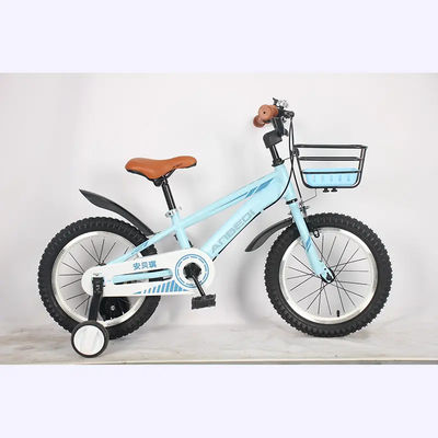Single Speed Aluminum Alloy 16 Inch Pedal Bike With Training Wheels