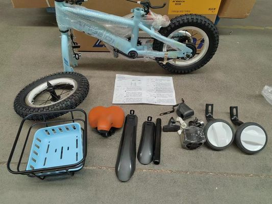 Single Speed Aluminum Alloy 16 Inch Pedal Bike With Training Wheels