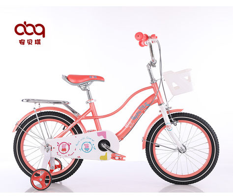 16 Inch Frame Mountain Pink Child Bicycle With Caliper Brake