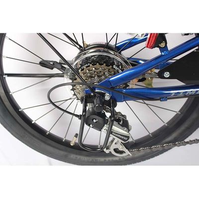 24 Speed 6 Gears Shimano Tourney Rear Derailleur MTB Mountain Bike In Carbon Steel