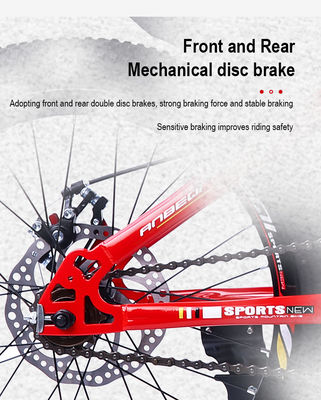 Customized Disc Brake 20 Inch MTB Mountain Bicycles 21 Speed