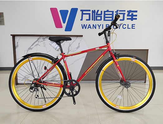 Aluminium Alloy Frame Road Bicycle 700C SHIMANO 6 Speed Adult Road Bike