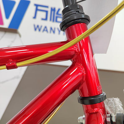 High Carbon Steel Road Racing Bicycle 700c With Air Tyre 6 Speed