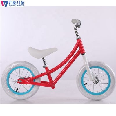 Aluminum Plastic 2 Wheel Bicycle With No Pedals 12 Inch