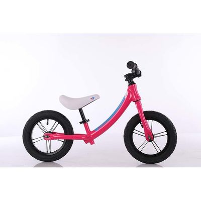 Baby Push 2 Wheels No Pedal 12 Inch Ride On Cycle For 3-6 Years Old Kids Balance Bike