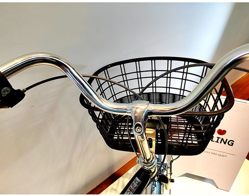 Customized Logo Accepted Carbon City Bike With Flat Handlebar And Puncture Resistant Tires
