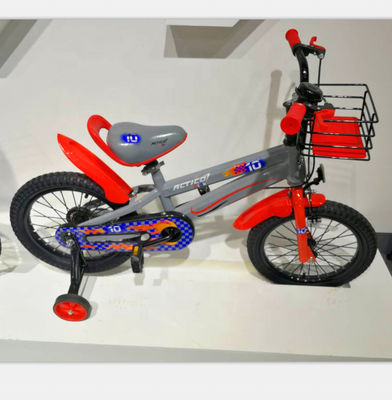 Adjustable Seat Single Speed Childrens Training Wheel Bike Pneumatic Tires For Beginners
