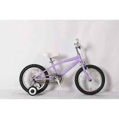 Single Speed Mtb Childrens Training Wheel Bikes 16 Inch Cycling For Kids