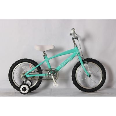 Single Speed Mtb Childrens Training Wheel Bikes 16 Inch Cycling For Kids