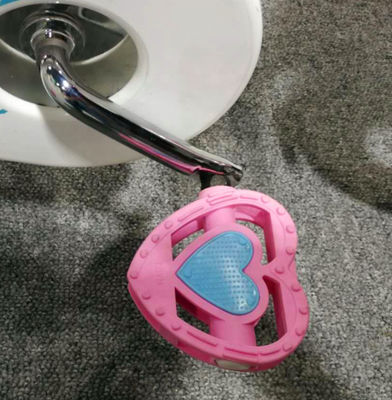 Heart Shape Pedal Childrens Training Wheel Bikes 16 Inch Balance Bike Pink
