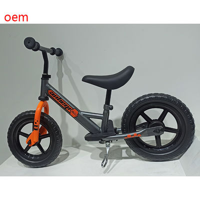 12 Inch Wheel Childrens Balance Bikes With Adjustable Seat
