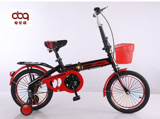 16 Inch Mini Children Folding Road Bike Lightweight Single Speed