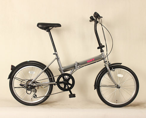 High Strength Steel Folding Road Bike Foldable Race Bike Six Speed