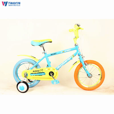 Custom Logo Accept Childrens Training Wheel Bikes 14 Inch Kids Bike OEM