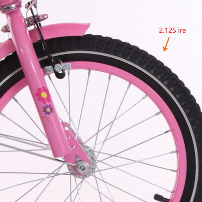16 Inch Pink Childrens Training Wheel Bikes For Children Aged 3-8 Years Old