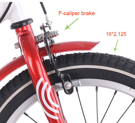 16 Inch Childrens Training Wheel Bikes 4 Wheel OEM