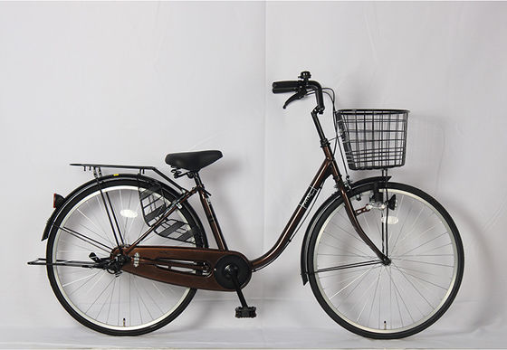 Caliper Brake Carbon City Bikes 26 Cruiser Bike Women'S With Gears