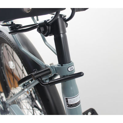 Six Speed Carbon City Bikes 26 In Bike Women With Adjustable Seat