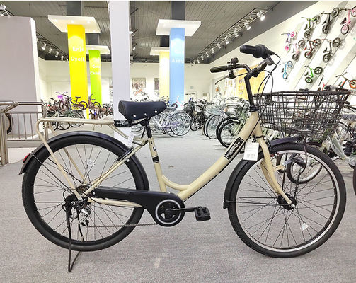 Six Speed Carbon City Bikes 26 In Bike Women With Adjustable Seat
