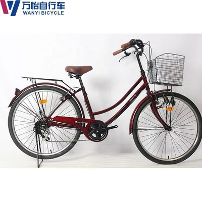 OEM Women'S Single Gear Bike Vintage Style Cruiser Bikes 26''