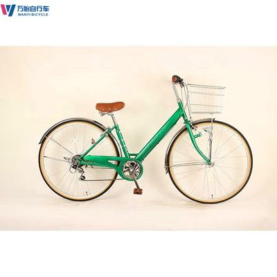 Customized Men And Women 27 Inch Adults Bike Shimano Six Speed City Bike