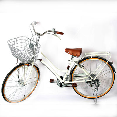 OEM City Commuter Bikes 26 Inch Lady Bike 6 Speed With Caliper Brake
