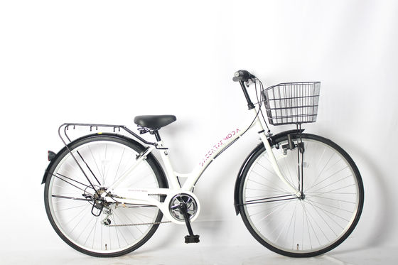 27 Inch Ladies Urban City Bicycles Adults Six Speed City Bike OEM ODM