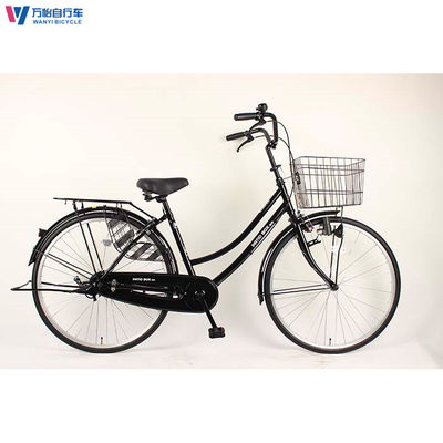 26'' Women'S One Speed Retro Bike With Braking System