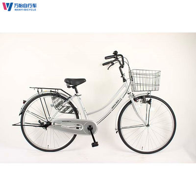 26'' Women'S One Speed Retro Bike With Braking System