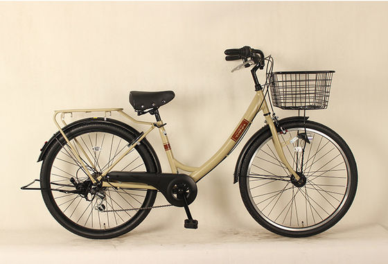 WanYi 26'' City Commuter Bikes Retro City Bike Customized Logo Accept