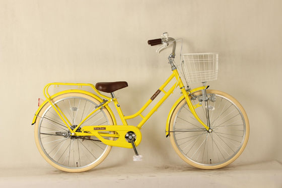 26 Inch Steel Frame City Commuter Bikes Single Speed City Bike