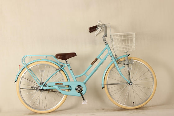 26 Inch Steel Frame City Commuter Bikes Single Speed City Bike