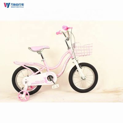 Customized Baby 5 Years Old Bicycle Steel 14/16 Inch Pink Bike Girls Bike