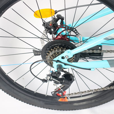 Fork Suntour XCT MTB Bike With 24 Speed Shimano Tourney Rear Derailleur