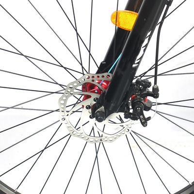 24-Speed Mountain Bike With Carbon Steel Frame And Shimano Tourney Derailleur