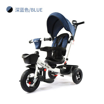 Coaster Brake Red Kids Tri-Wheeler Cycles For In-Demand Market Baby Carriage