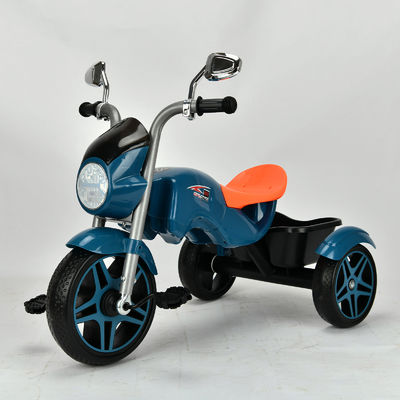 Children Tricycle Steel Frame Boys Triple Wheel Bicycles Without Scooter