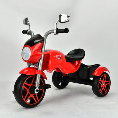 Children Tricycle Steel Frame Boys Triple Wheel Bicycles Without Scooter